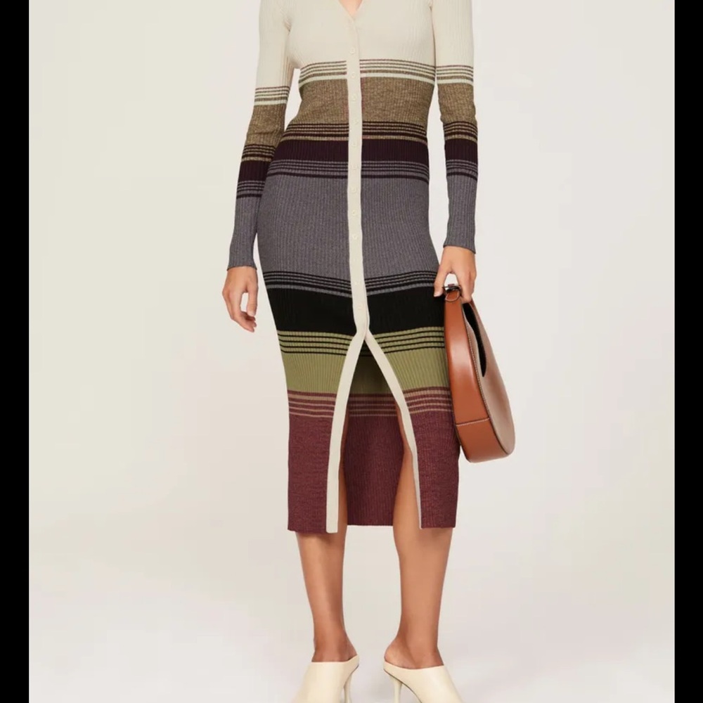 STAUD Shoko Knit Dress